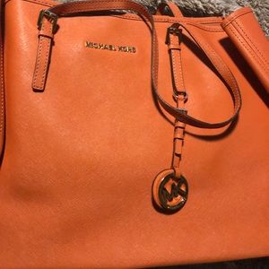 Authentic Michael Kors tote handbag